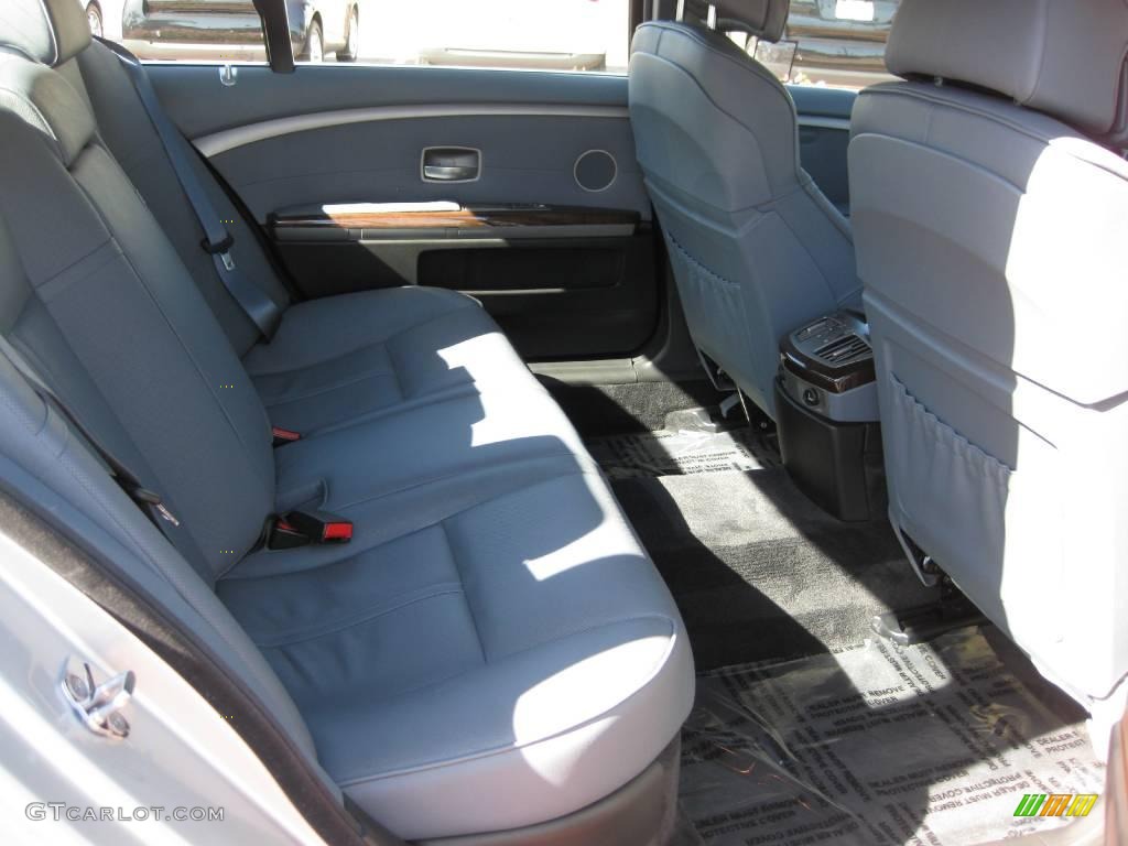 2007 7 Series 750Li Sedan - Titanium Silver Metallic / Flannel Grey photo #15