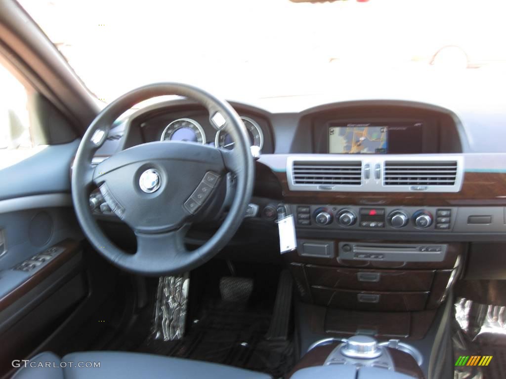2007 7 Series 750Li Sedan - Titanium Silver Metallic / Flannel Grey photo #20