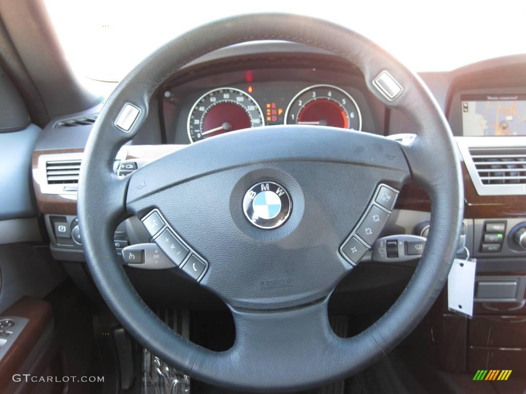 2007 7 Series 750Li Sedan - Titanium Silver Metallic / Flannel Grey photo #21