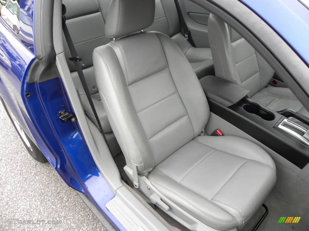 2005 Mustang V6 Premium Coupe - Sonic Blue Metallic / Light Graphite photo #7