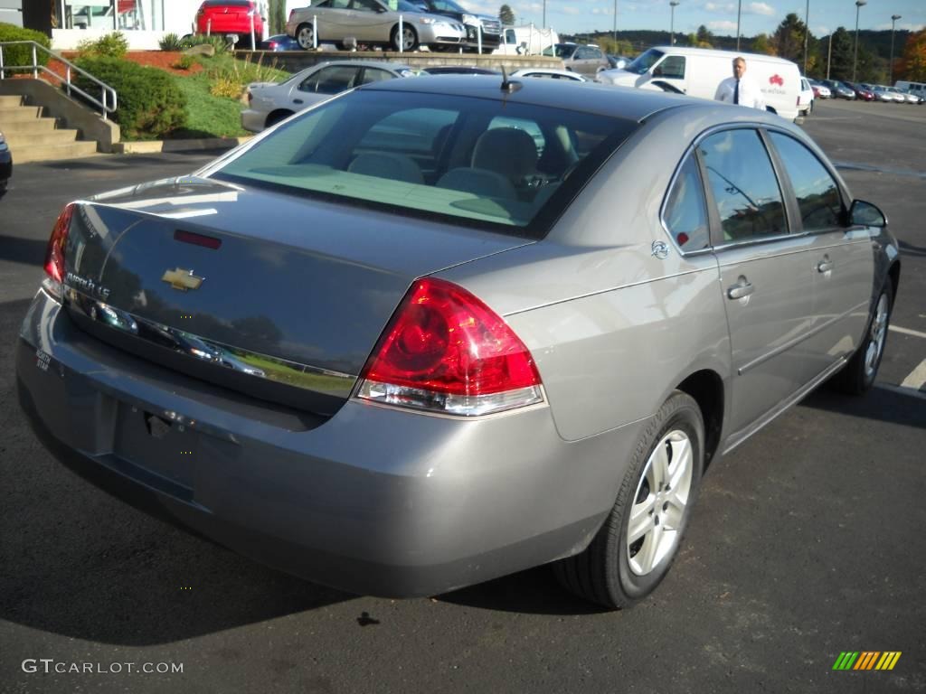 2008 Impala LS - Dark Silver Metallic / Gray photo #2