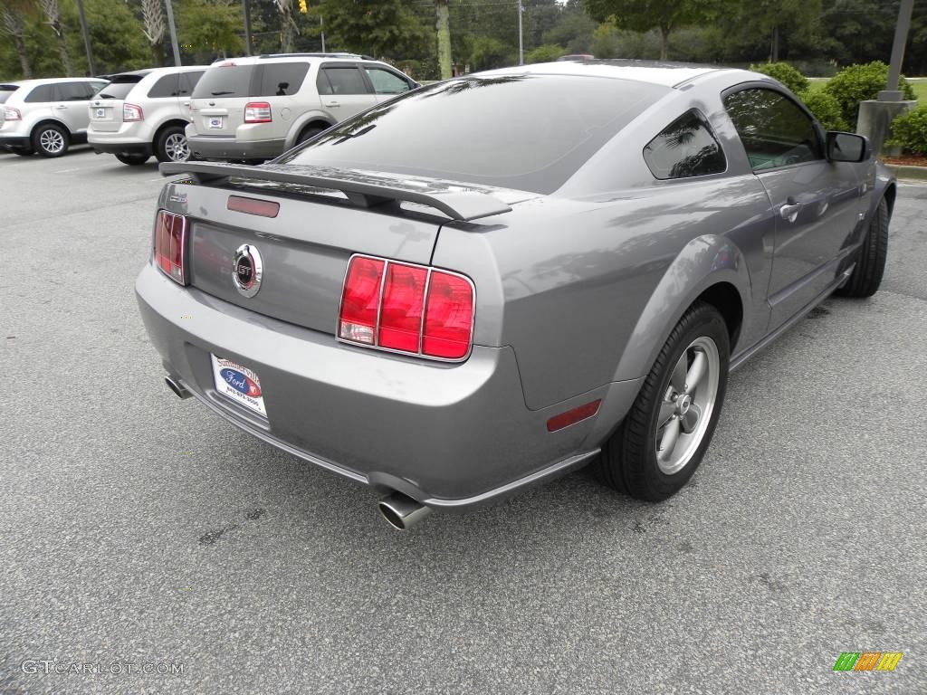 2006 Mustang GT Premium Coupe - Tungsten Grey Metallic / Light Parchment photo #10