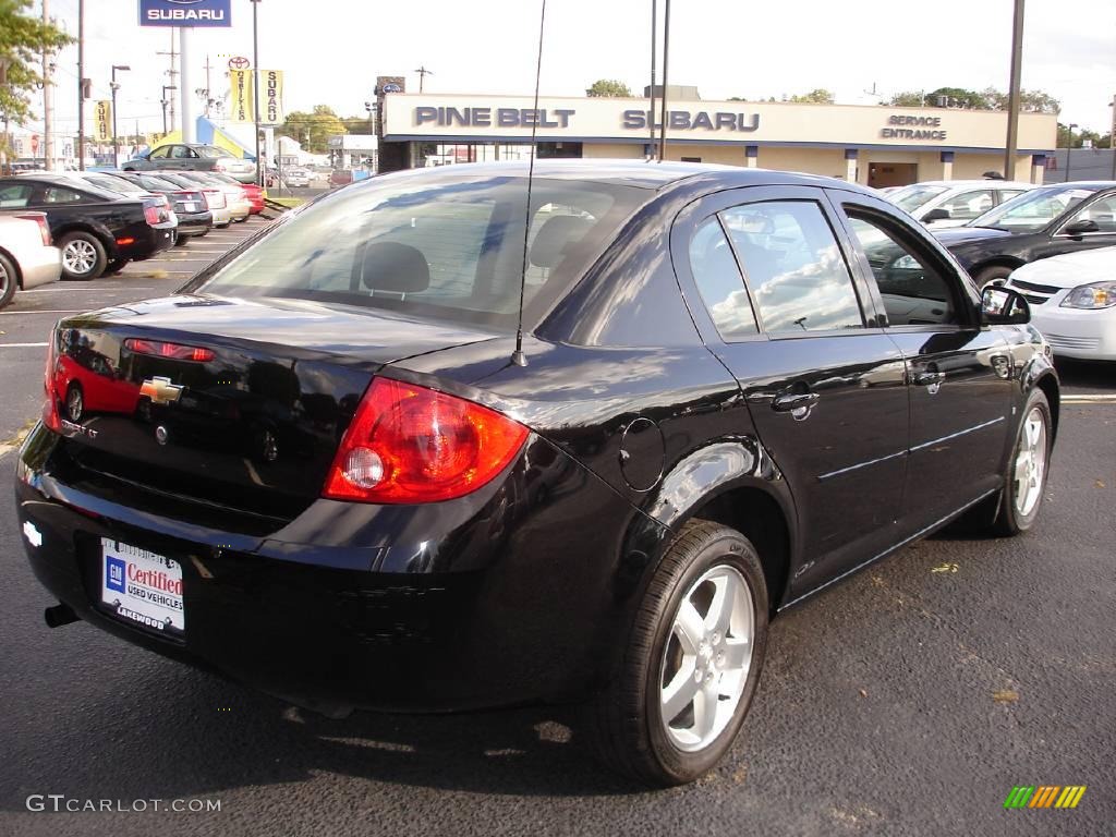 2009 Cobalt LT Sedan - Black / Ebony photo #4