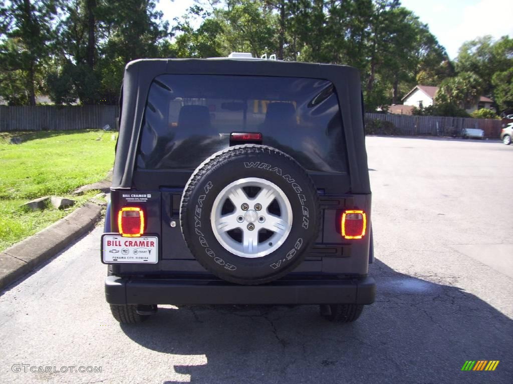 2006 Wrangler Unlimited 4x4 - Midnight Blue Pearl / Dark Slate Gray photo #4