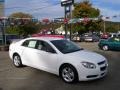 Summit White - Malibu LS Sedan Photo No. 8