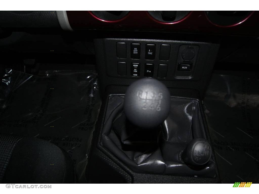 2007 FJ Cruiser 4WD - Black Cherry Pearl / Dark Charcoal photo #19