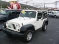 2009 Stone White Jeep Wrangler X 4x4  photo #1