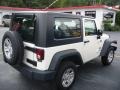 2009 Stone White Jeep Wrangler X 4x4  photo #2