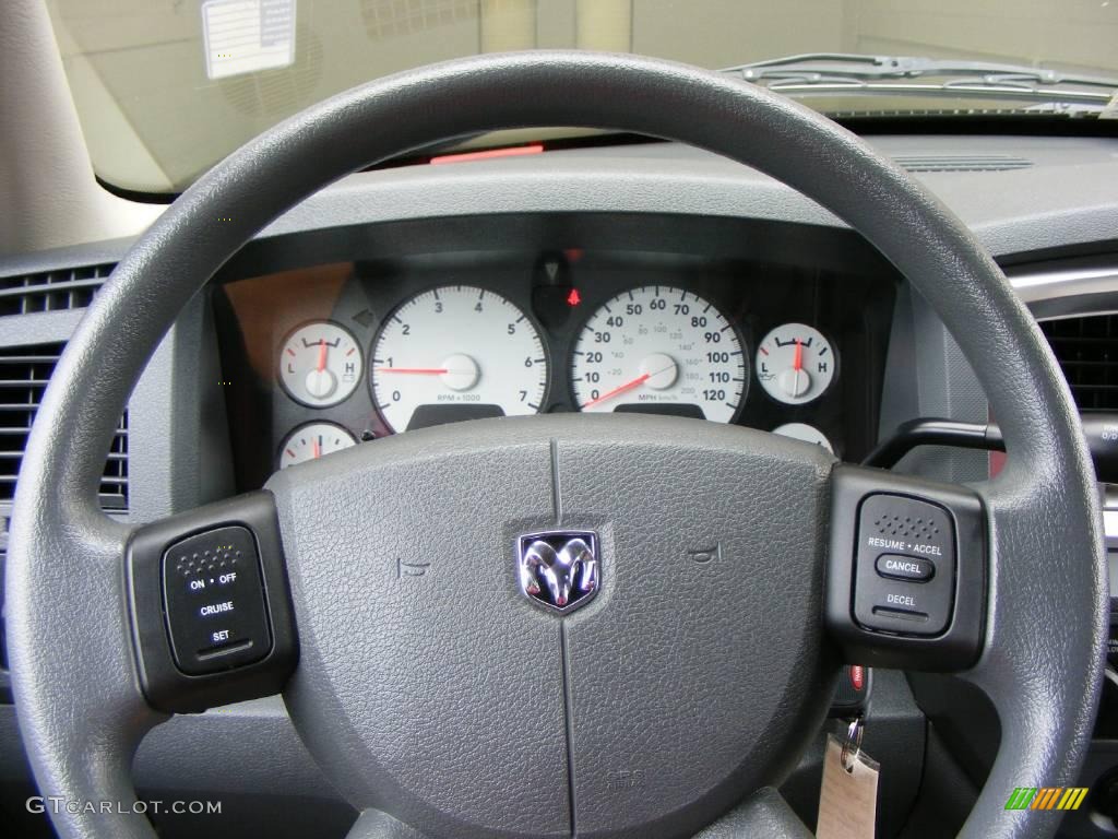 2008 Ram 1500 Big Horn Edition Quad Cab 4x4 - Flame Red / Medium Slate Gray photo #8