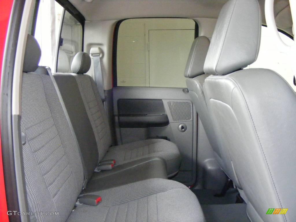 2008 Ram 1500 Big Horn Edition Quad Cab 4x4 - Flame Red / Medium Slate Gray photo #21
