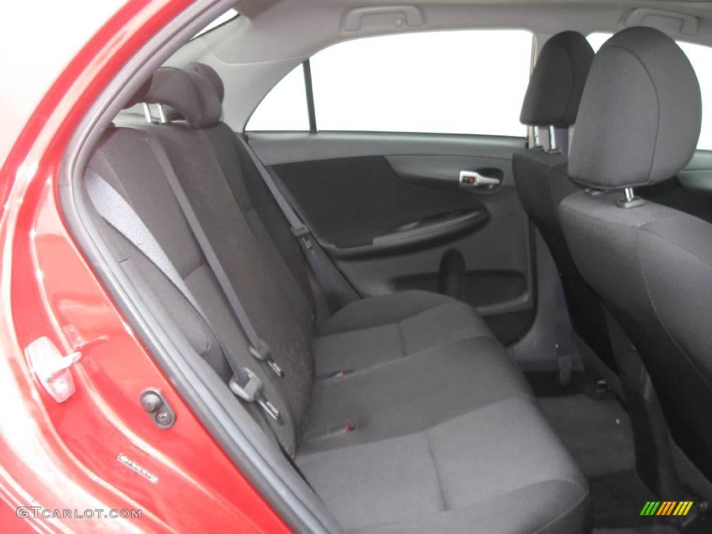 2009 Corolla S - Barcelona Red Metallic / Dark Charcoal photo #5