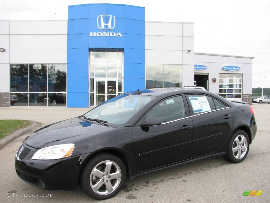 2008 G6 GT Sedan - Black / Ebony Black photo #1