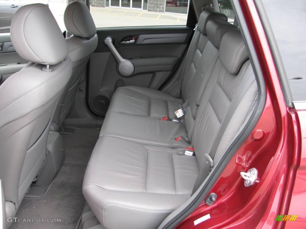 2007 CR-V EX-L 4WD - Tango Red Pearl / Gray photo #10