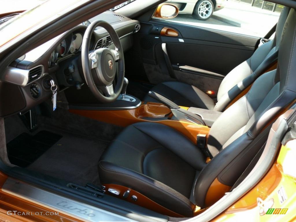 2009 911 Turbo Cabriolet - Nordic Gold Metallic / Cocoa Natural Leather photo #11