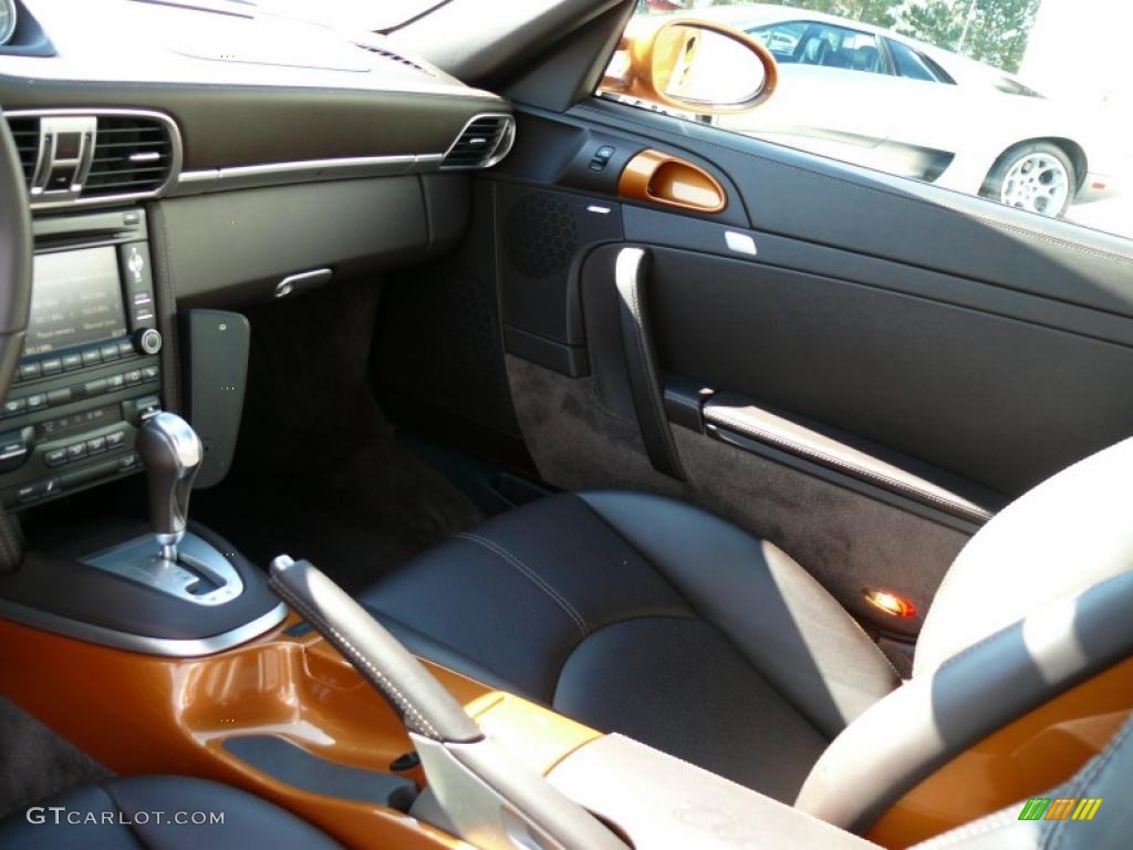 2009 911 Turbo Cabriolet - Nordic Gold Metallic / Cocoa Natural Leather photo #14