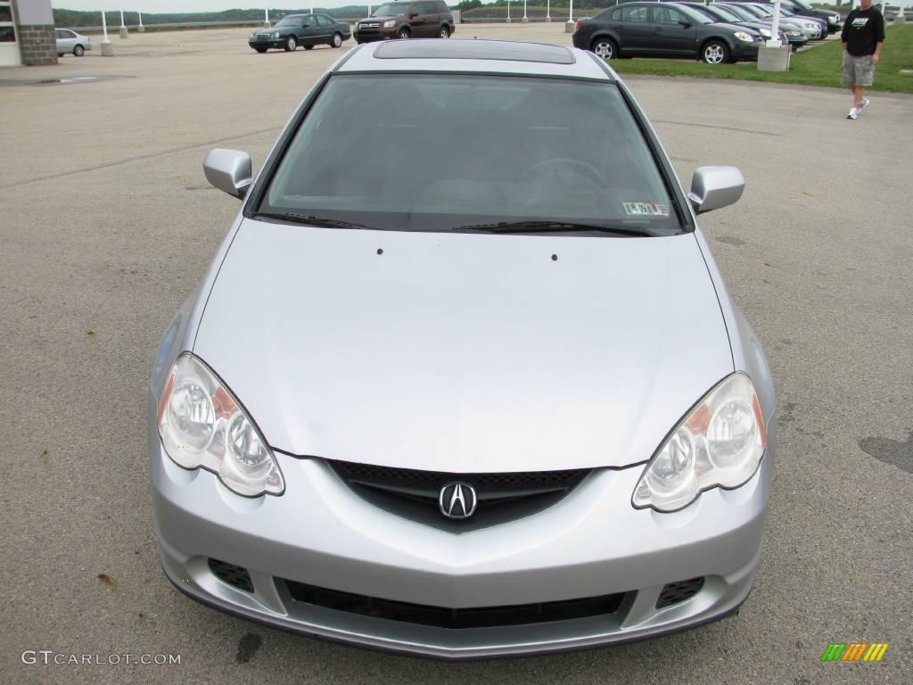 2002 RSX Sports Coupe - Satin Silver Metallic / Ebony Black photo #8