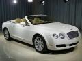 2008 Glacier White Bentley Continental GTC   photo #3