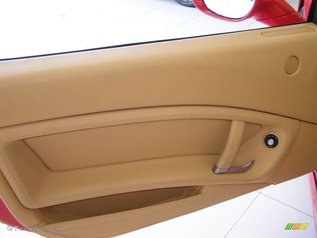 2009 Ferrari California Standard California Model Beige Door Panel Photo #19374265
