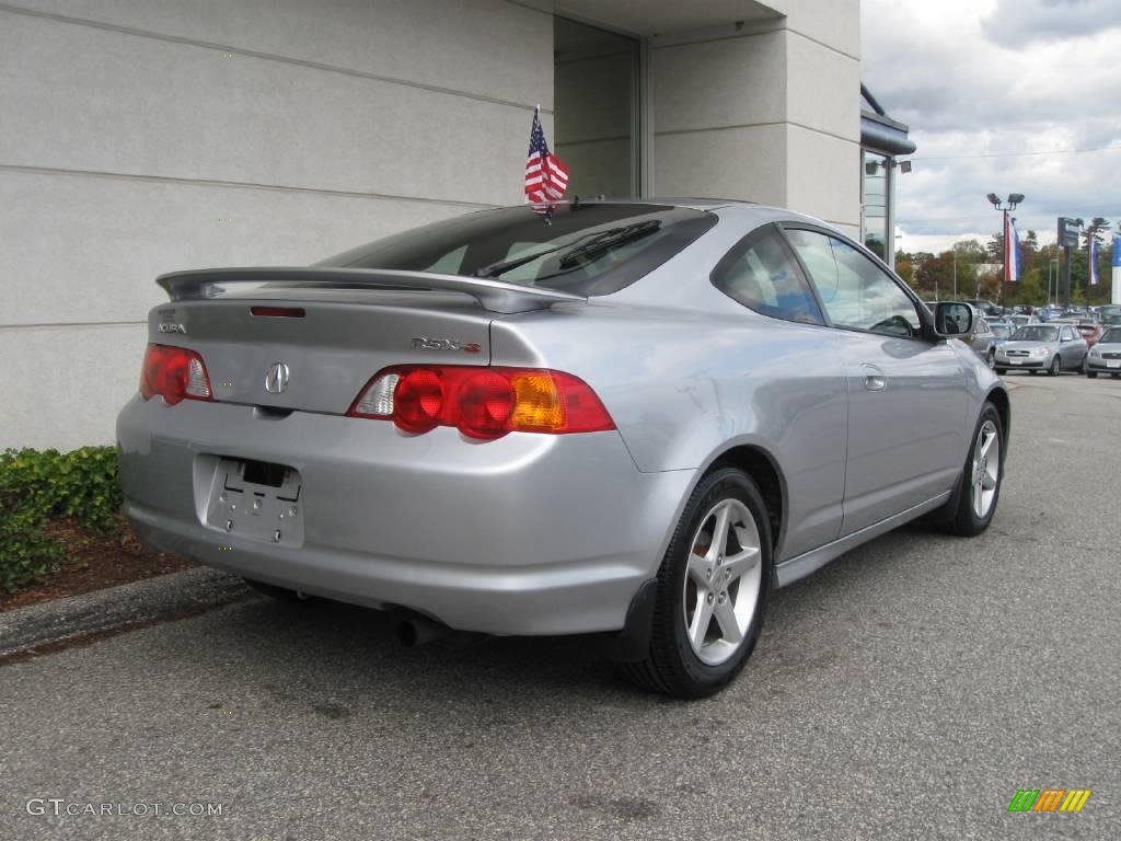 2002 RSX Type S Sports Coupe - Satin Silver Metallic / Ebony Black photo #3