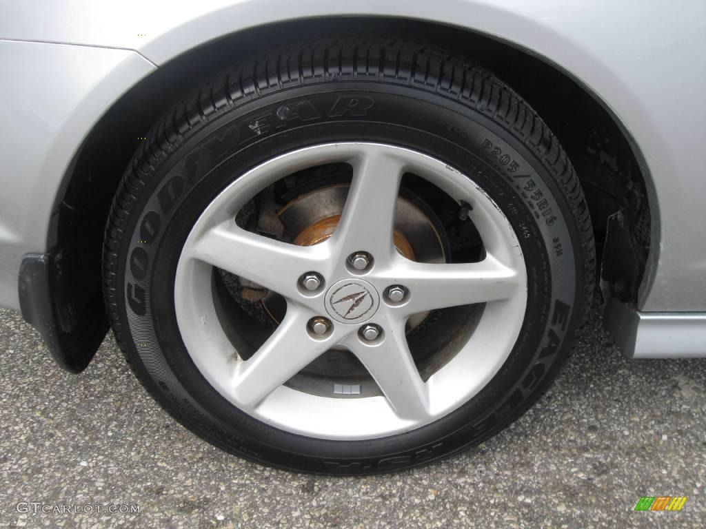 2002 RSX Type S Sports Coupe - Satin Silver Metallic / Ebony Black photo #4