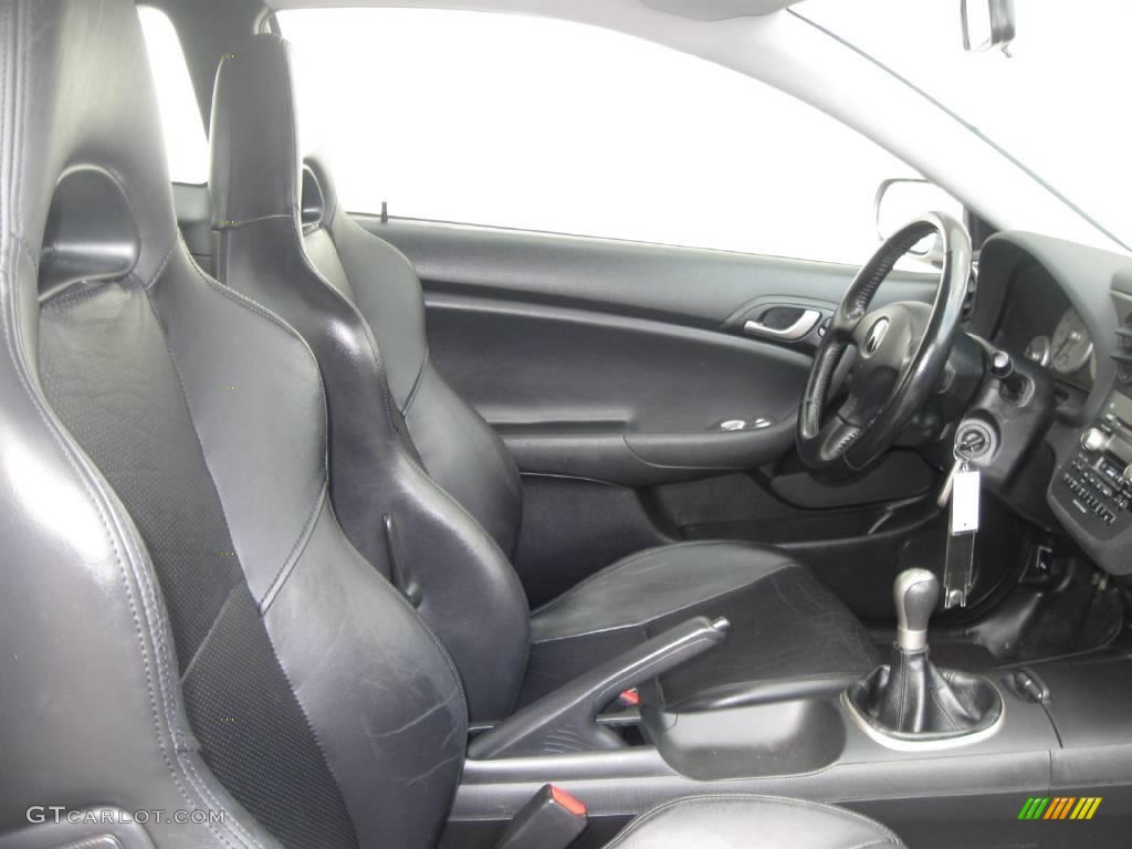 2002 RSX Type S Sports Coupe - Satin Silver Metallic / Ebony Black photo #6