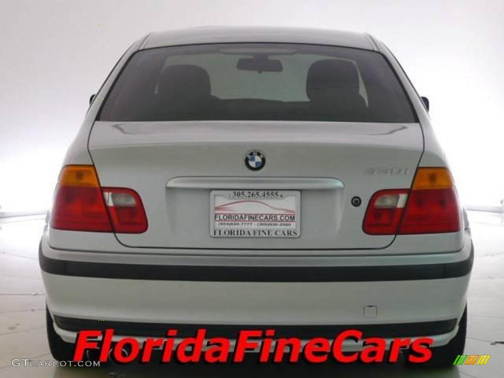 2001 3 Series 330i Sedan - Titanium Silver Metallic / Grey photo #6