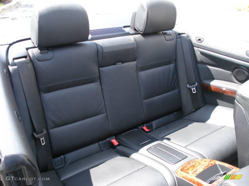 2008 3 Series 328i Convertible - Black Sapphire Metallic / Black photo #21