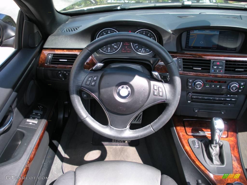 2008 3 Series 328i Convertible - Black Sapphire Metallic / Black photo #23