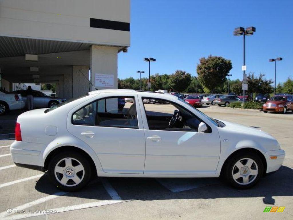 2001 Jetta GLS TDI Sedan - Cool White / Beige photo #2