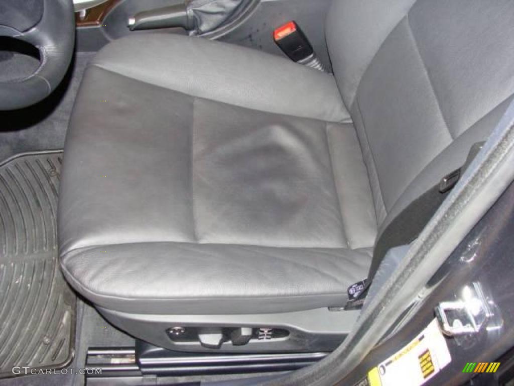2008 5 Series 535xi Sports Wagon - Space Grey Metallic / Black photo #10