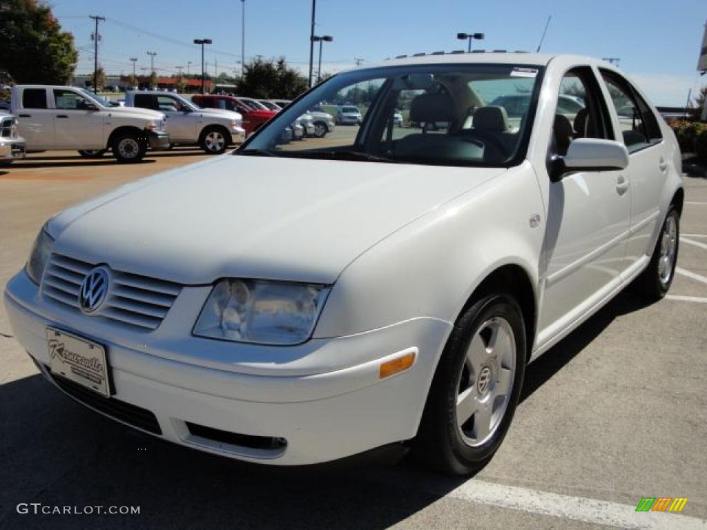 2001 Jetta GLS TDI Sedan - Cool White / Beige photo #6