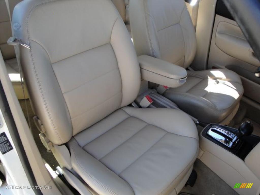 2001 Jetta GLS TDI Sedan - Cool White / Beige photo #14