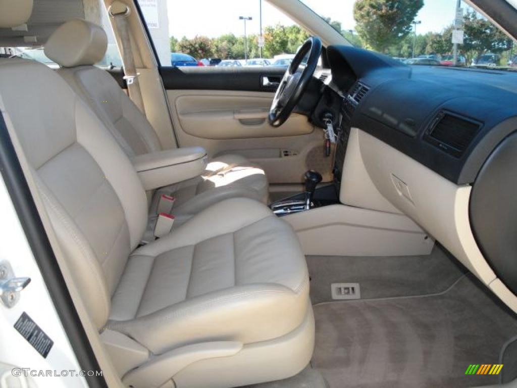 2001 Jetta GLS TDI Sedan - Cool White / Beige photo #15