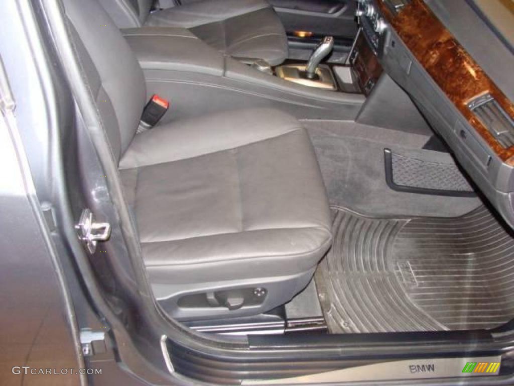 2008 5 Series 535xi Sports Wagon - Space Grey Metallic / Black photo #20