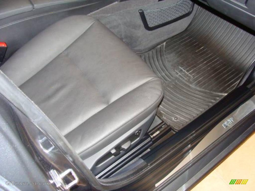 2008 5 Series 535xi Sports Wagon - Space Grey Metallic / Black photo #21