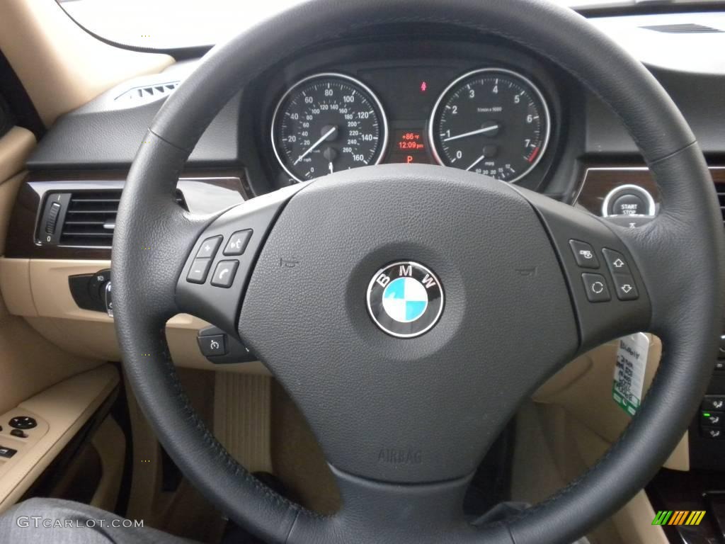 2009 3 Series 328i Sport Wagon - Alpine White / Beige Dakota Leather photo #18