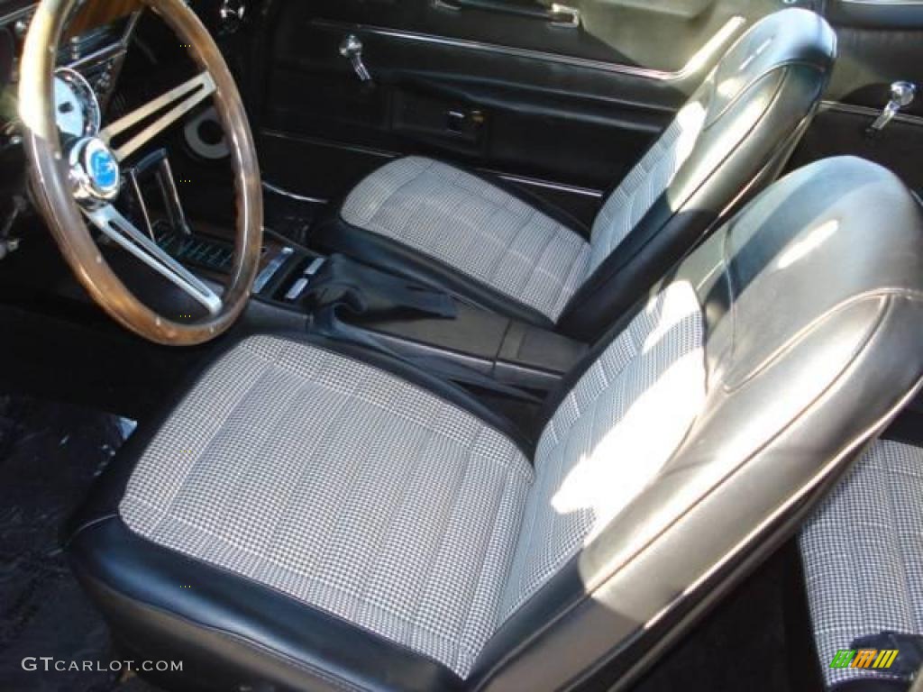 1968 Camaro SS Coupe - Maroon / Black photo #13