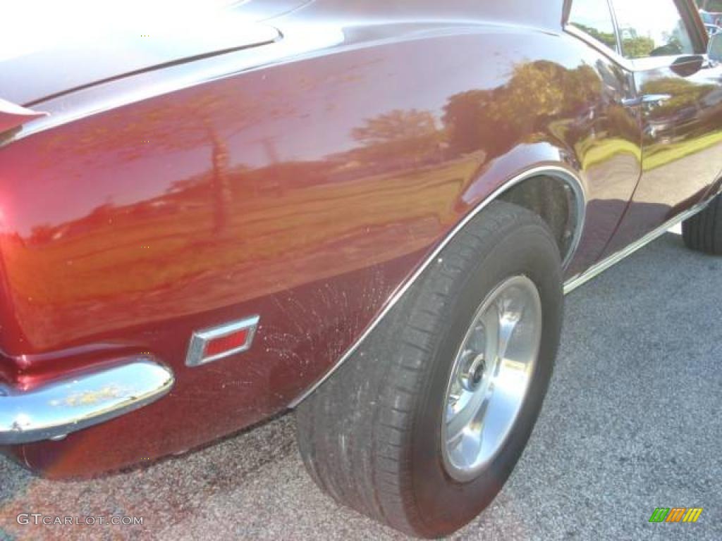 1968 Camaro SS Coupe - Maroon / Black photo #22
