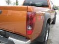 2005 Sunburst Orange Metallic Chevrolet Colorado LS Extended Cab  photo #9