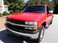 Victory Red 2001 Chevrolet Silverado 1500 LT Extended Cab 4x4