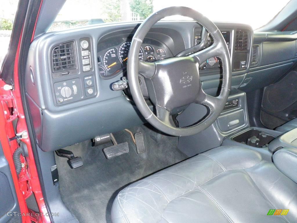2001 Silverado 1500 LT Extended Cab 4x4 - Victory Red / Graphite photo #22