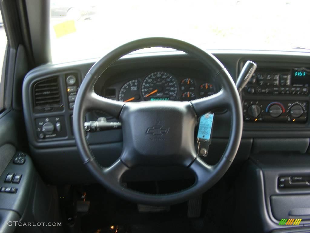 2002 Silverado 1500 LS Extended Cab 4x4 - Indigo Blue Metallic / Graphite Gray photo #22