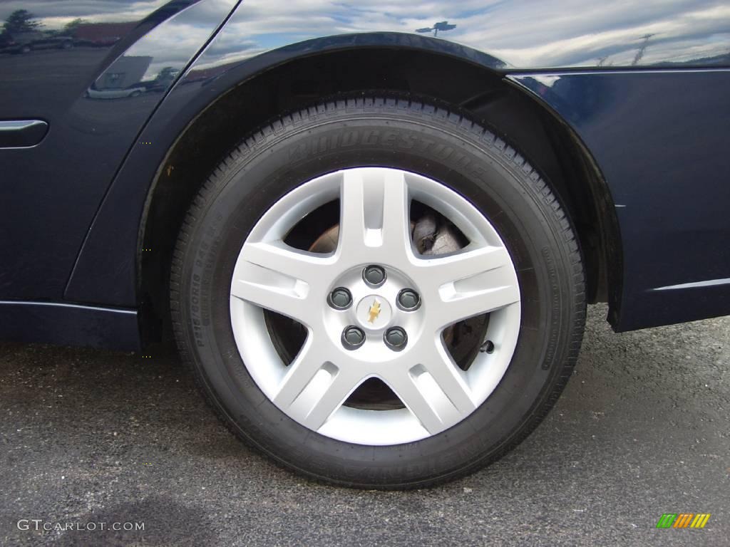 2007 Malibu LT Sedan - Dark Blue Metallic / Titanium Gray photo #26