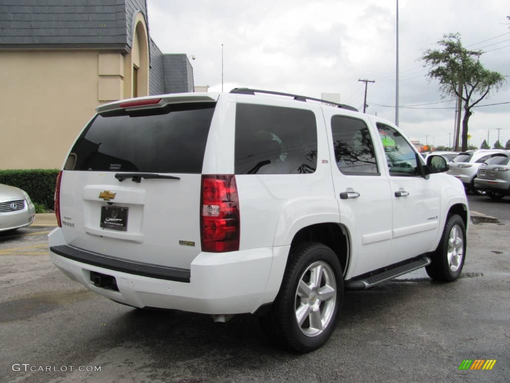 2008 Tahoe Z71 - Summit White / Ebony photo #6