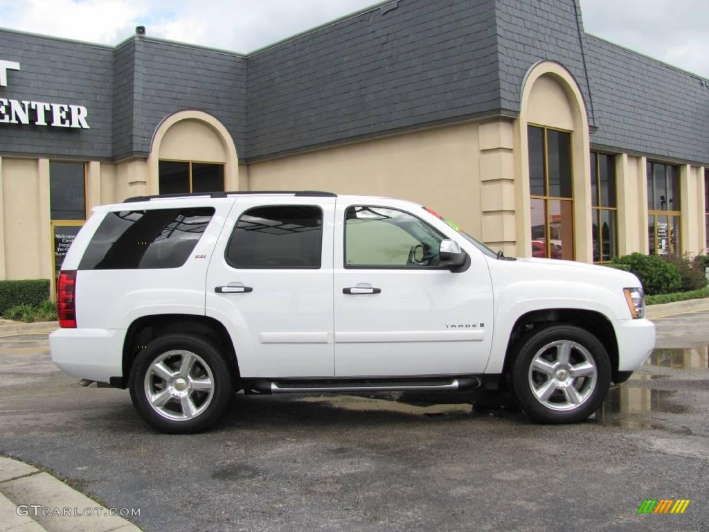 2008 Tahoe Z71 - Summit White / Ebony photo #7
