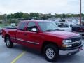 2002 Victory Red Chevrolet Silverado 1500 LT Extended Cab 4x4  photo #3