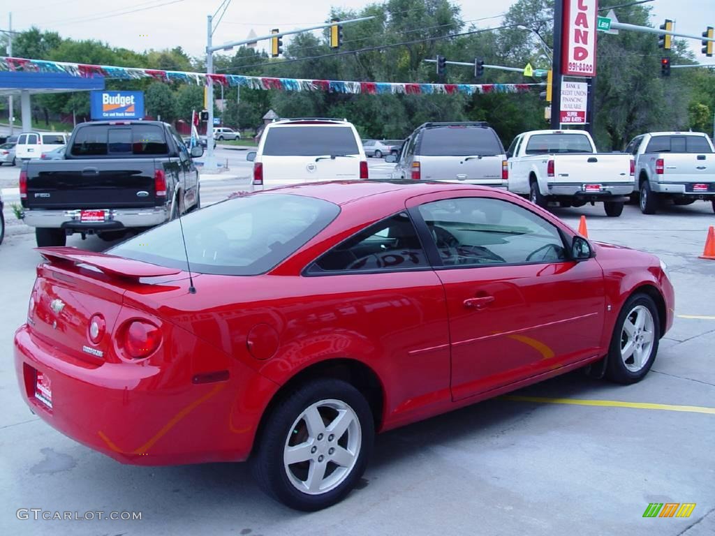 2007 Cobalt LT Coupe - Victory Red / Ebony photo #4