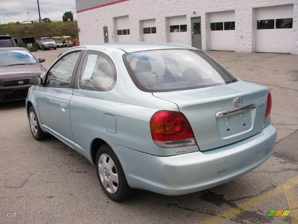 2003 ECHO Sedan - Aqua Ice Opalescent / Shadow Gray photo #4