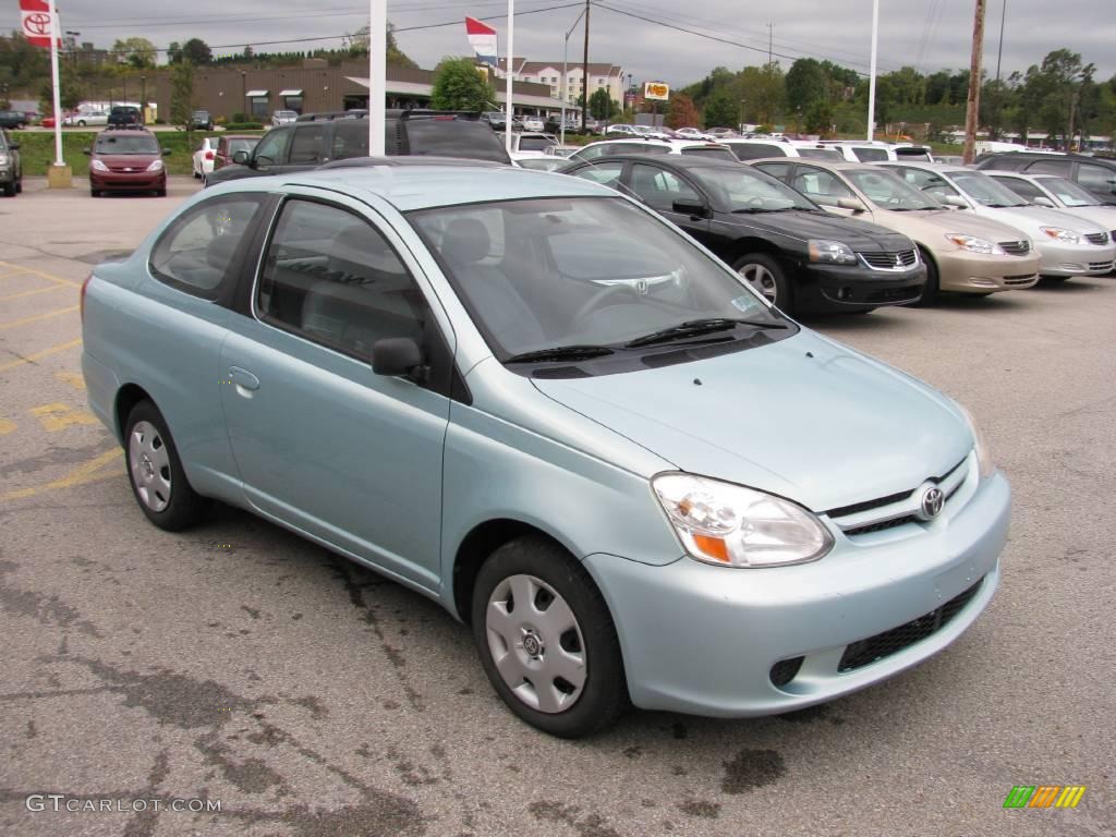 2003 ECHO Sedan - Aqua Ice Opalescent / Shadow Gray photo #8