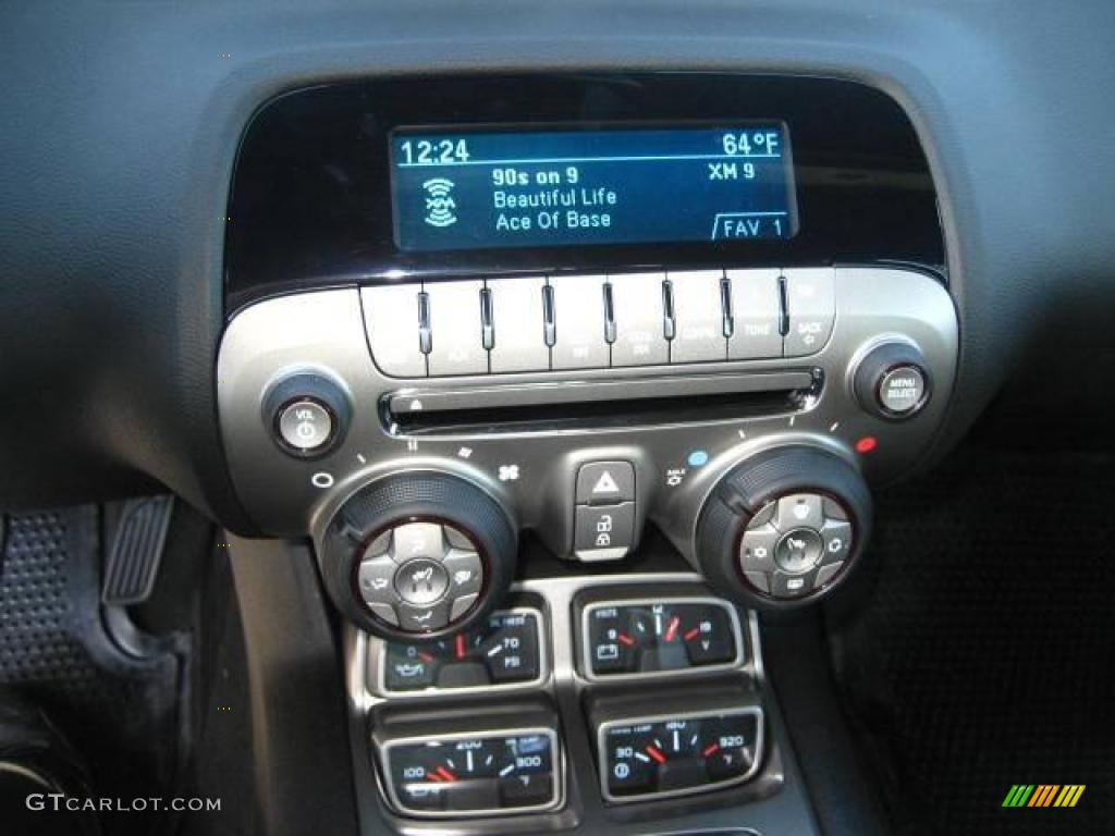 2010 Camaro SS/RS Coupe - Silver Ice Metallic / Black photo #17